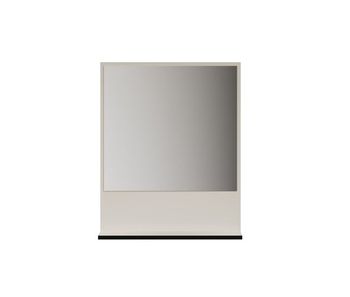 Espejo mural con 1 estante l60 cm - purebliss