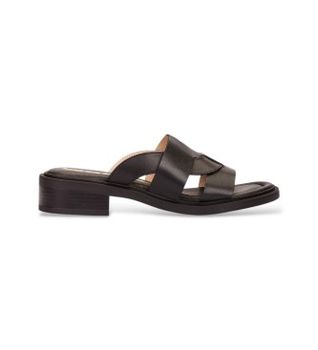 Wonders para mujer. B-9611 Sandalias Wave negro (42), Piel, 3 a 5cm, Ninguno, Casual