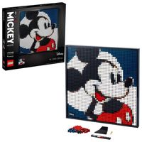 lego art - disneys mickey mouse