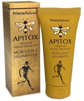 Prisma Natural Apitox Crema de Masaje Deportivo Músculos y Ligamentos 60 ml