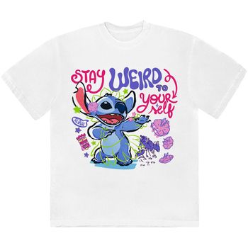 Disney Camiseta Stay Weird To Yourself para mujer