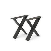 patas de mesa  40 x 42 cm en forma de x vicco