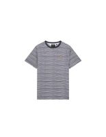 camiseta lyle  scott v1-breton stripe hombre azul