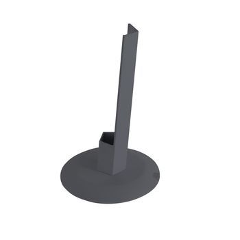 Base De Carga Para Pencil Zafferano - Accesorio De Módulo De Luz Portátil - Apto Para Todas Las Lámparas De Pencil Gris Oscuro