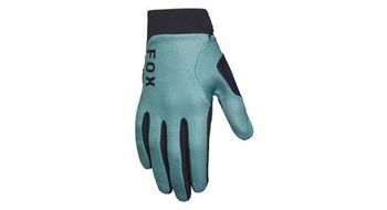 Guantes largos fox ranger gel mujer verde