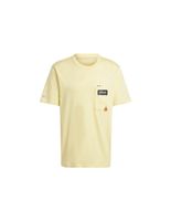 camiseta adidas remoji pocket graphic hombre amarillo