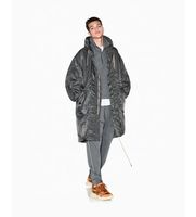 ax armani exchange para hombre xm001820af16593u8144 trench oversize gris xl casual nylon