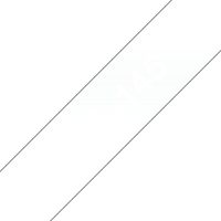 cinta brother tze-145 laminada 18 mm x 8 m blanco sobre transparente gris