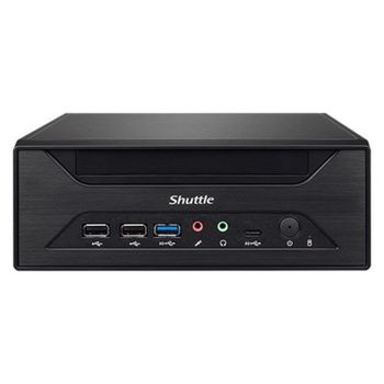 Barebone Shuttle XH610 Intel H610 LGA 1700 DDR4 64GB M.2 PCIe HDMI DP