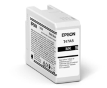 Ink/Singlpck Matte BK T47A8 Pro 10 50ml