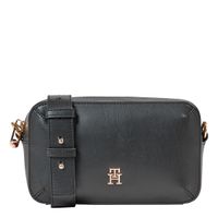 tommy hilfiger bandolera th chic negra aw0aw16689-bds