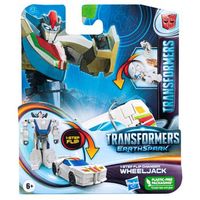 transformers earthspark - wheeljack - cambiador de 1 paso con giro - figura - transformers