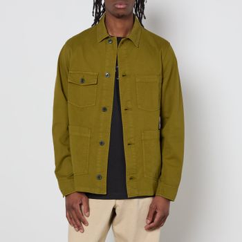 PS Paul Smith Zebra Cotton-Twill Shirt Jacket - L