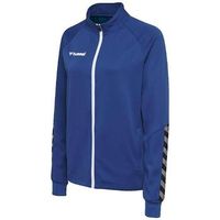hummel chaqueta deporte veste hmlauthentic women poly zip jacket bleue para mujer