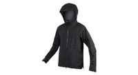 chaqueta mtb impermeable endura negra
