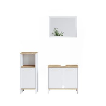 Conjunto De Muebles De Baño Elvio 3 Piezas Vicco