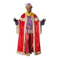 disfraz o traje de rey mago baltasar deluxe para hombre