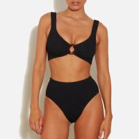 hunza g nadine seersucker bikini