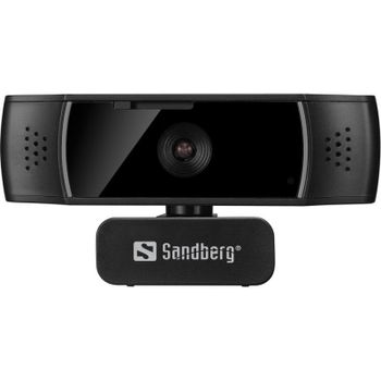 Cámara web Sandberg 134-38 Full HD 1080P Autofoco Micrófono Dual