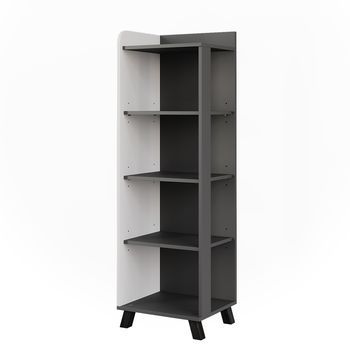 Estantería De Baño Karen 40 X 128 Cm Con 4 Compartimentos Vicco
