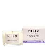 Neom Wellbeing London Scent To Sleep Tranquillity Scented Candle (Travel) 75g