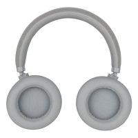 auriculares forcell inalambricos bluetooth con cancelacion activa de ruido microfono y usb-c gris