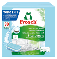 frosch ecologico pastillas lavavajillas con bicarbonato 30 dosis 540 gr
