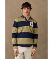 hackett london para hombre hm5700028 polo rugby harry rby marino xl casual algodon manga larga