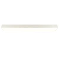 plafon led rectangular de superficie ip20 blanco 4000k 42w 120 cm