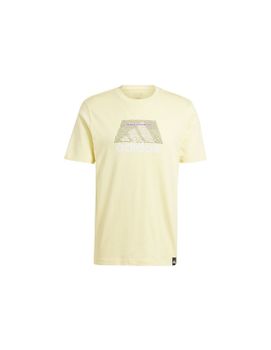 Camiseta adidas Codes Bos Graphic Hombre Amarillo