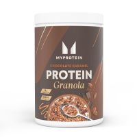 granola proteica - chocolate y caramelo