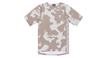 Maillot de manga corta troy lee designs skyline beige
