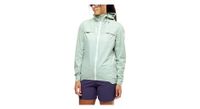 chaqueta impermeable millet intense pro 2 5l verde para mujer