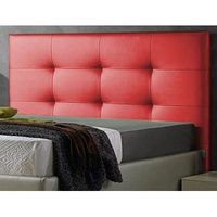 cabecero cama  polipiel moderno  15070 cm texas rojo