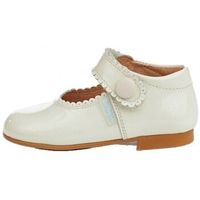 angelitos bailarinas 1502 merceditas nacar con velcro beige para nina