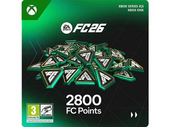 Xbox Series X S & One EA SPORTS FC™ 26 2800 FC POINTS (Código de descarga) (*Juego base se vende por separado)