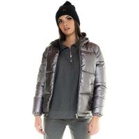 leone 1947 chaquetas woman nylon jacket full zip greyss para mujer