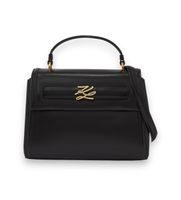 karl lagerfeld para mujer b1w30291 bolso de mano pequeno autograph negro osfa casual clasico piel