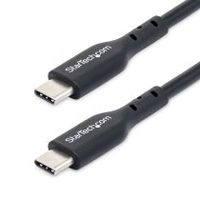 startechcom cable de carga usb-c de 1m - cable usb tipo c - cable de carga para ordenador portatil usb tipo c usb 20 - pd de 60w 3a - cubierta de tpe - cable de datos usb-c - macho a macho