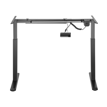 AISENS Bastidor De Escritorio Motorizado Altura Ajustable Con Panel De Control 80kg Negro