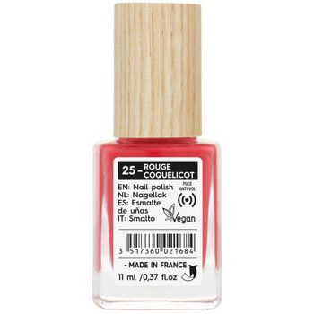 Sobioetic Esmalte para uñas Natural Color Nail Polish - 25 Rouge Coquelicot para mujer