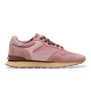 hoff para mujer 22602415 zapatillas de piel city retro rosa 38 plano ante cordones casual