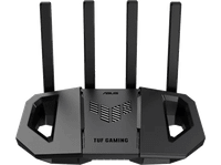 router gaming - asus tuf be3600 wifi 7 doble banda puerto 25gbps modo juego movil seguridad sin suscripcion aimesh negro