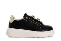 deportivas mujer de piel con complementos joya extraibles black 39