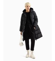 ax armani exchange para mujer xw000251af12286uc001 abrigo acolchado negro m casual poliamida