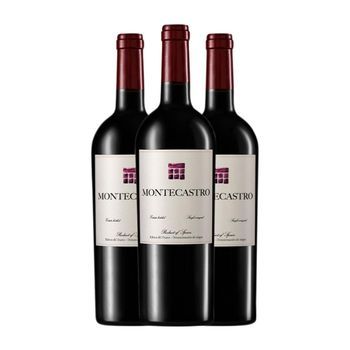 Montecastro Vino Tinto Ribera Crianza 75 Cl 15% Vol. (pack De 3 Unidades)