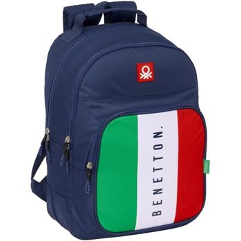 Benetton Mochila Estuche Portatodo Benetton Triple Big Flag para mujer