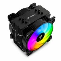tempest cooler 4pipes 2x120mm rgb ventilador cpu negro