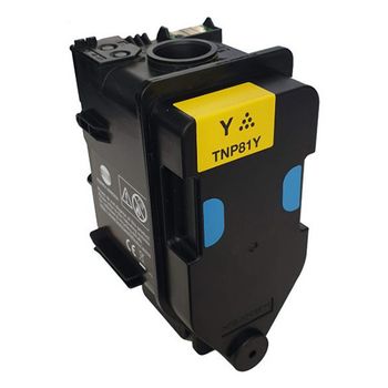 Konica Minolta TNP-81Y (AAJW251) toner amarillo (original)
