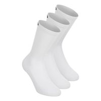 neo flyweight calcetines para correr pack de 3 unisex-blanco